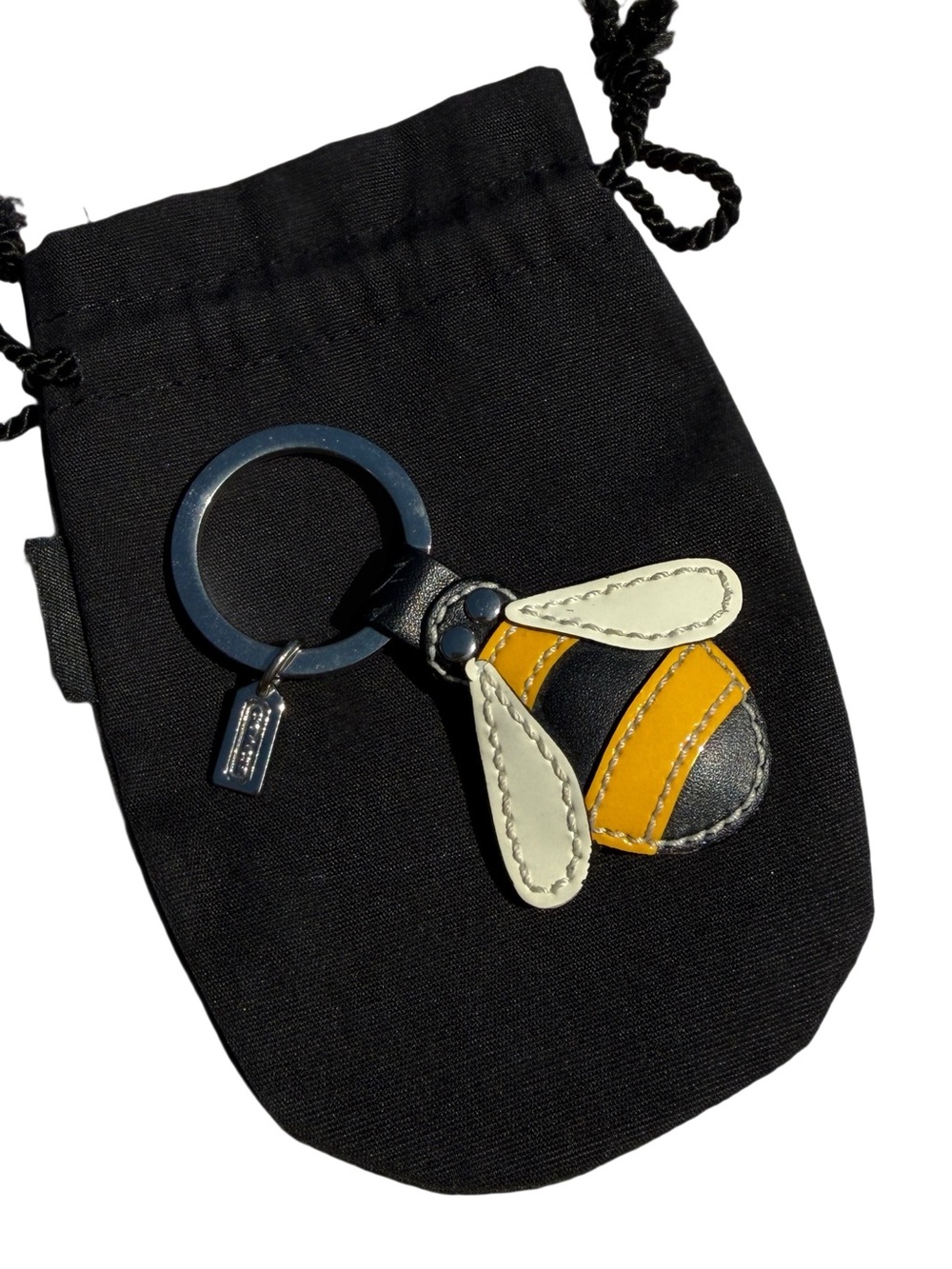 Coach BumbleBee Keychain